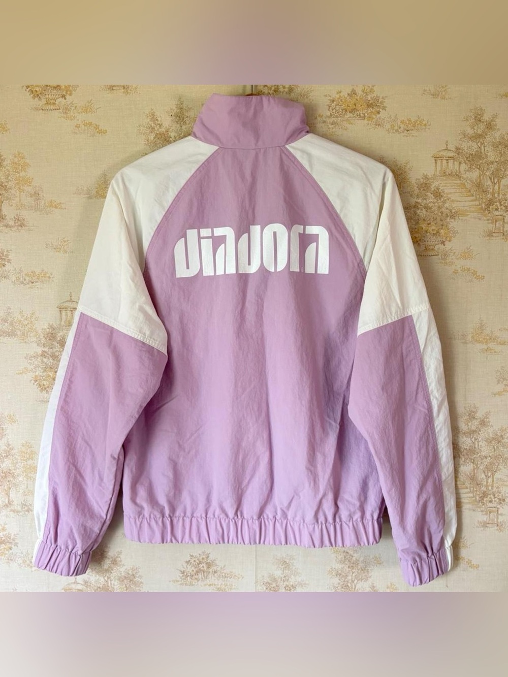 Diadora Spellout Colorblock Windbreaker Jacket Activewear Athleisure NWT